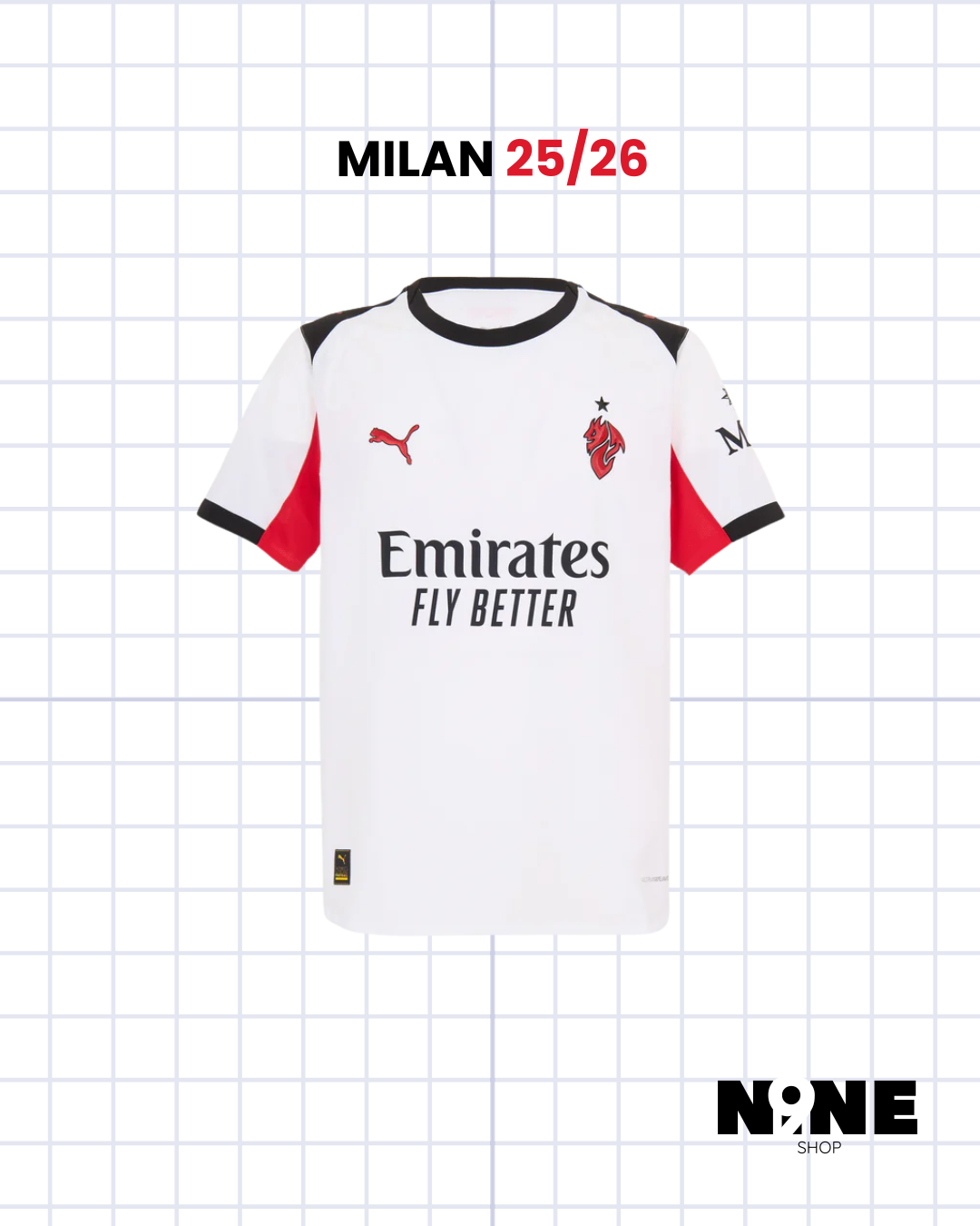 A.C. MILAN 25/26 BLANCA 🇮🇹