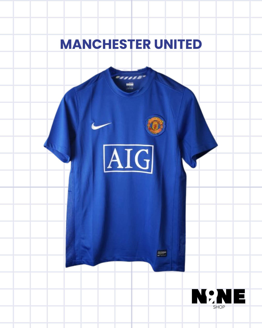 MANCHESTER UNITED 2008 AZUL 🇬🇧