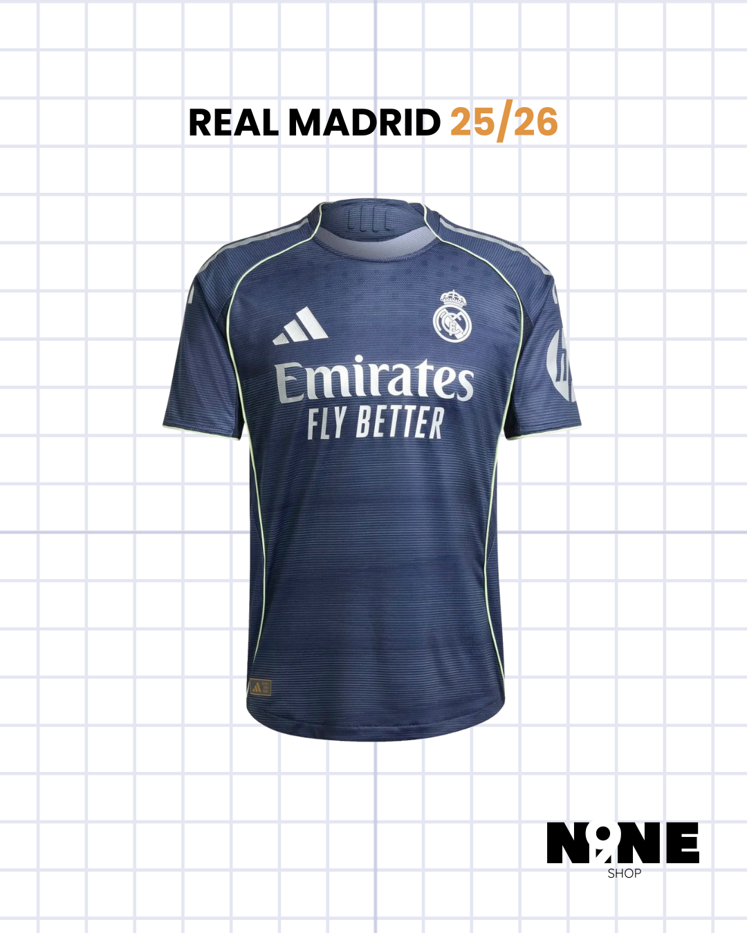 REAL MADRID 25/26 🇪🇸 GRIS