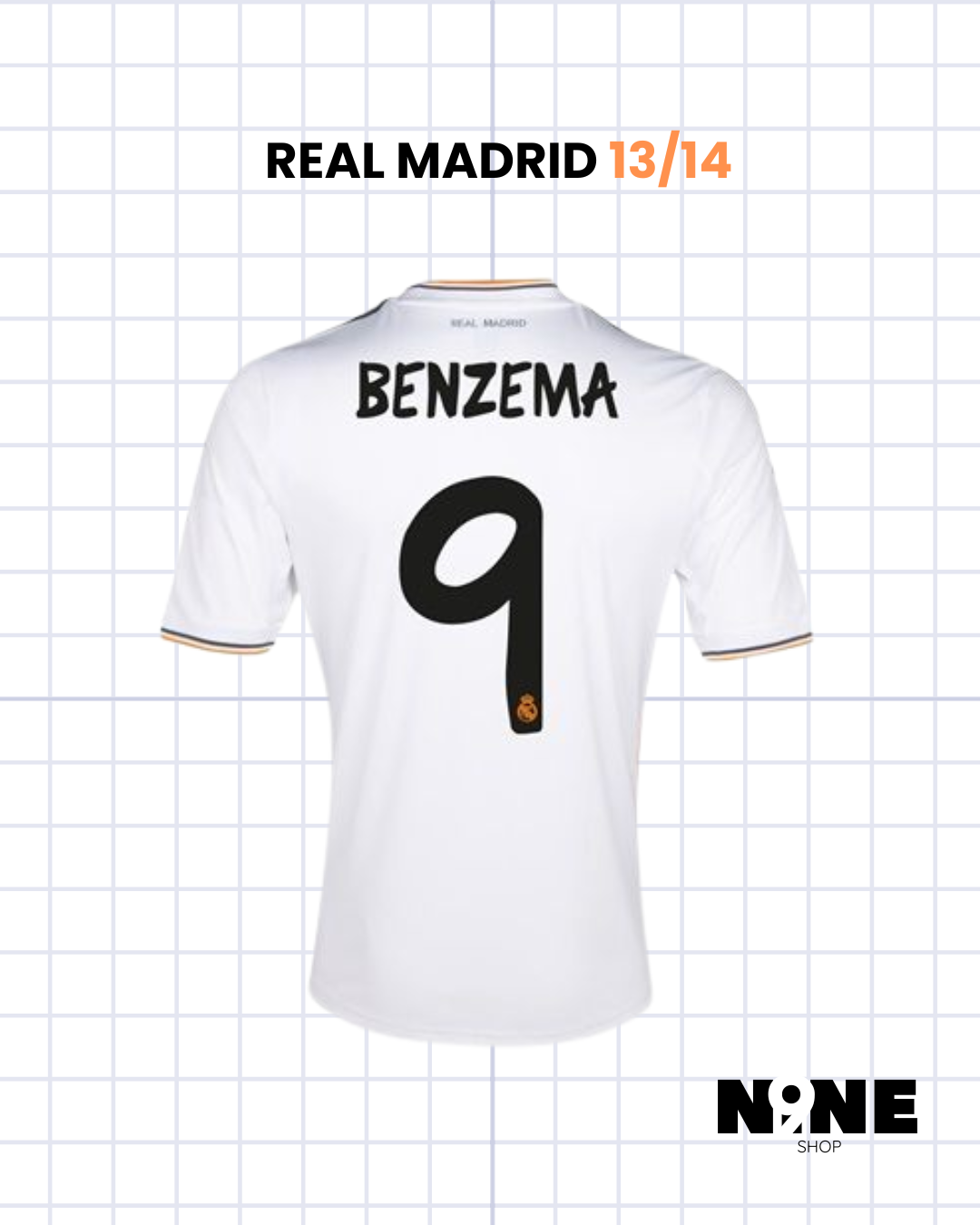 REAL MADRID MANGA CORTA 13/14 🇪🇸