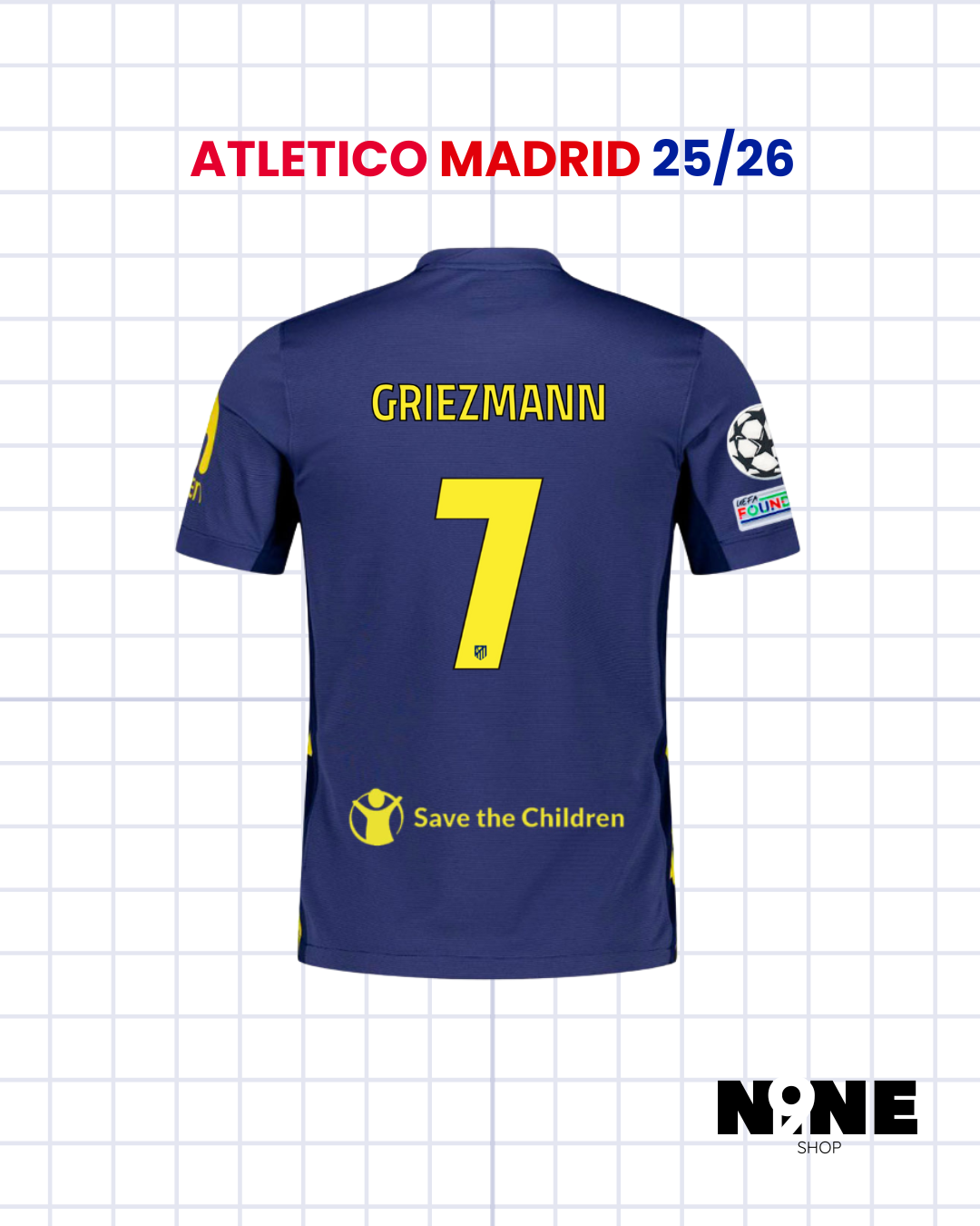 ATLETICO MADRID 25/26 AZUL 🇪🇸
