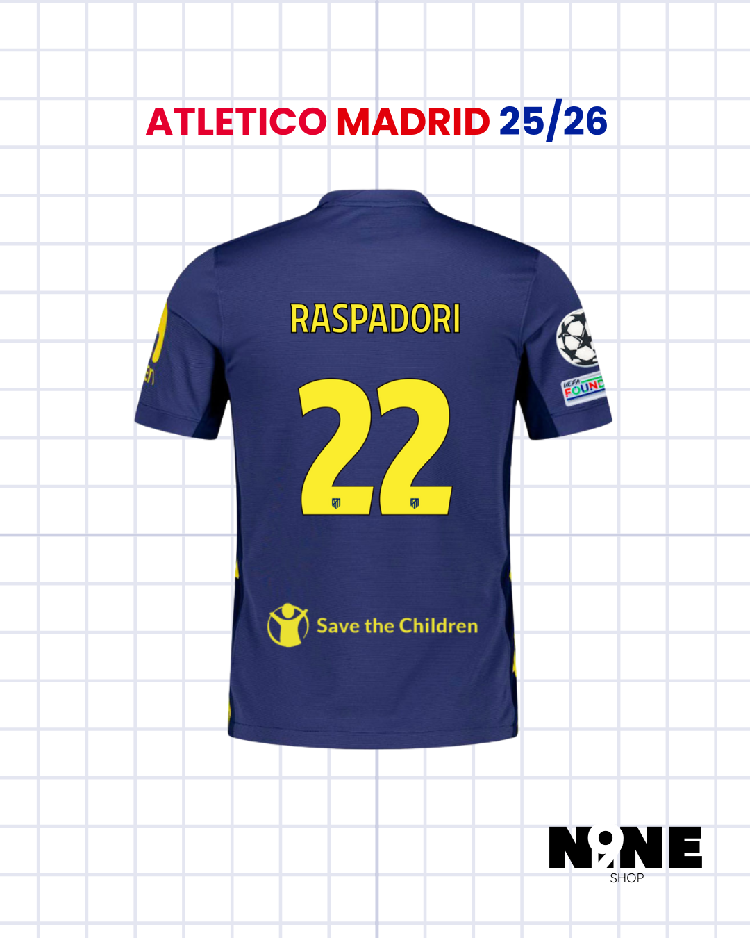 ATLETICO MADRID 25/26 AZUL 🇪🇸