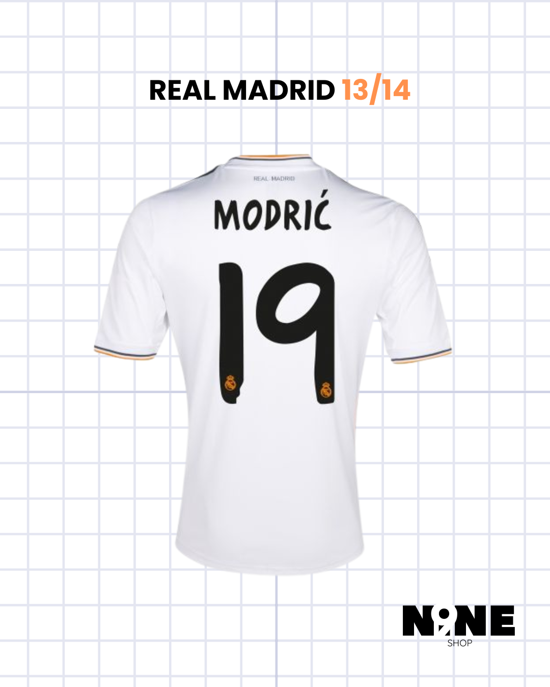 REAL MADRID MANGA CORTA 13/14 🇪🇸