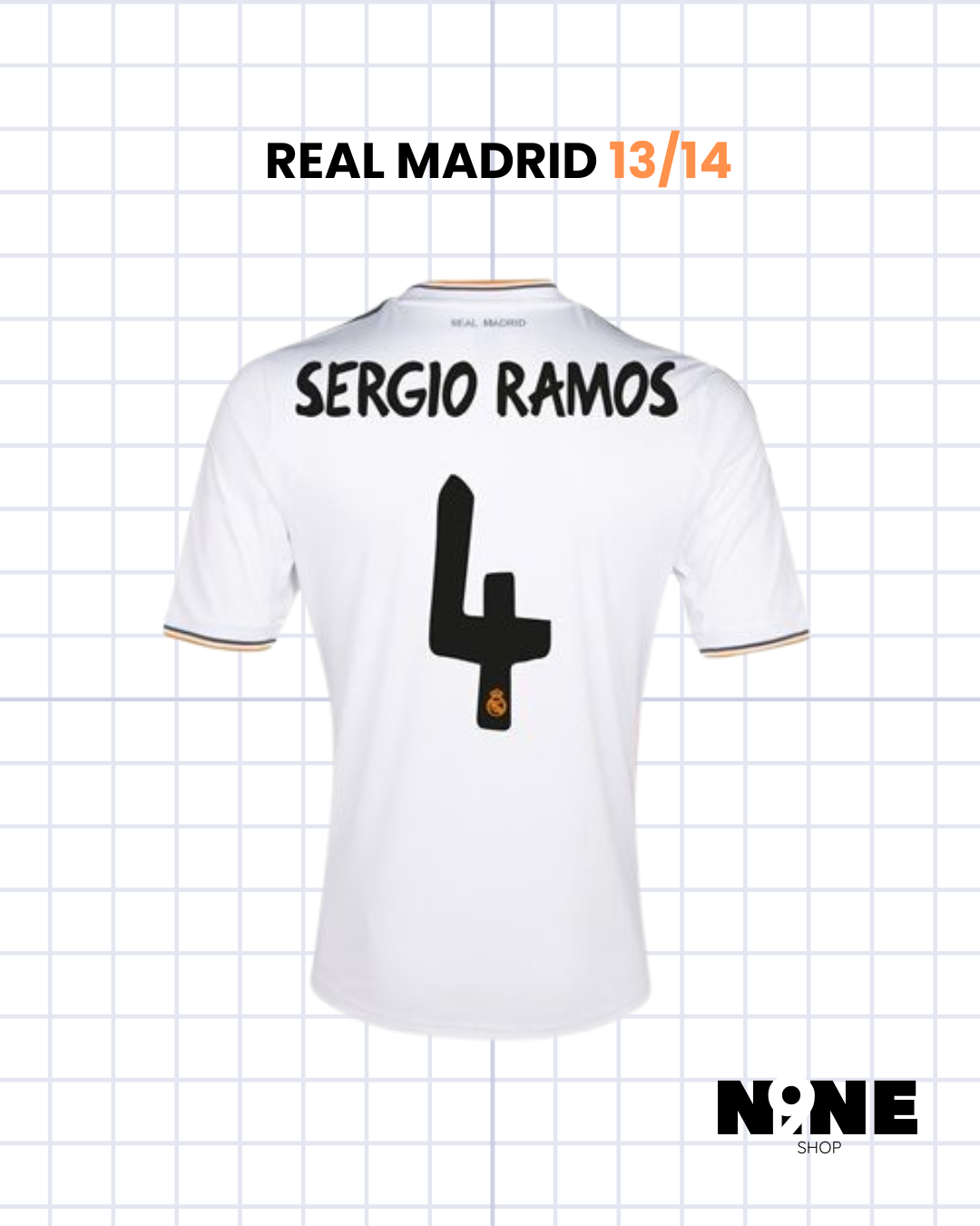 REAL MADRID MANGA CORTA 13/14 🇪🇸