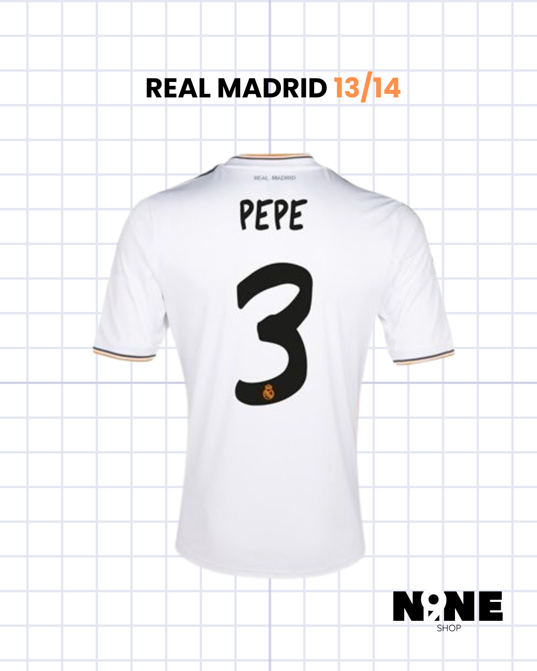 REAL MADRID MANGA CORTA 13/14 🇪🇸