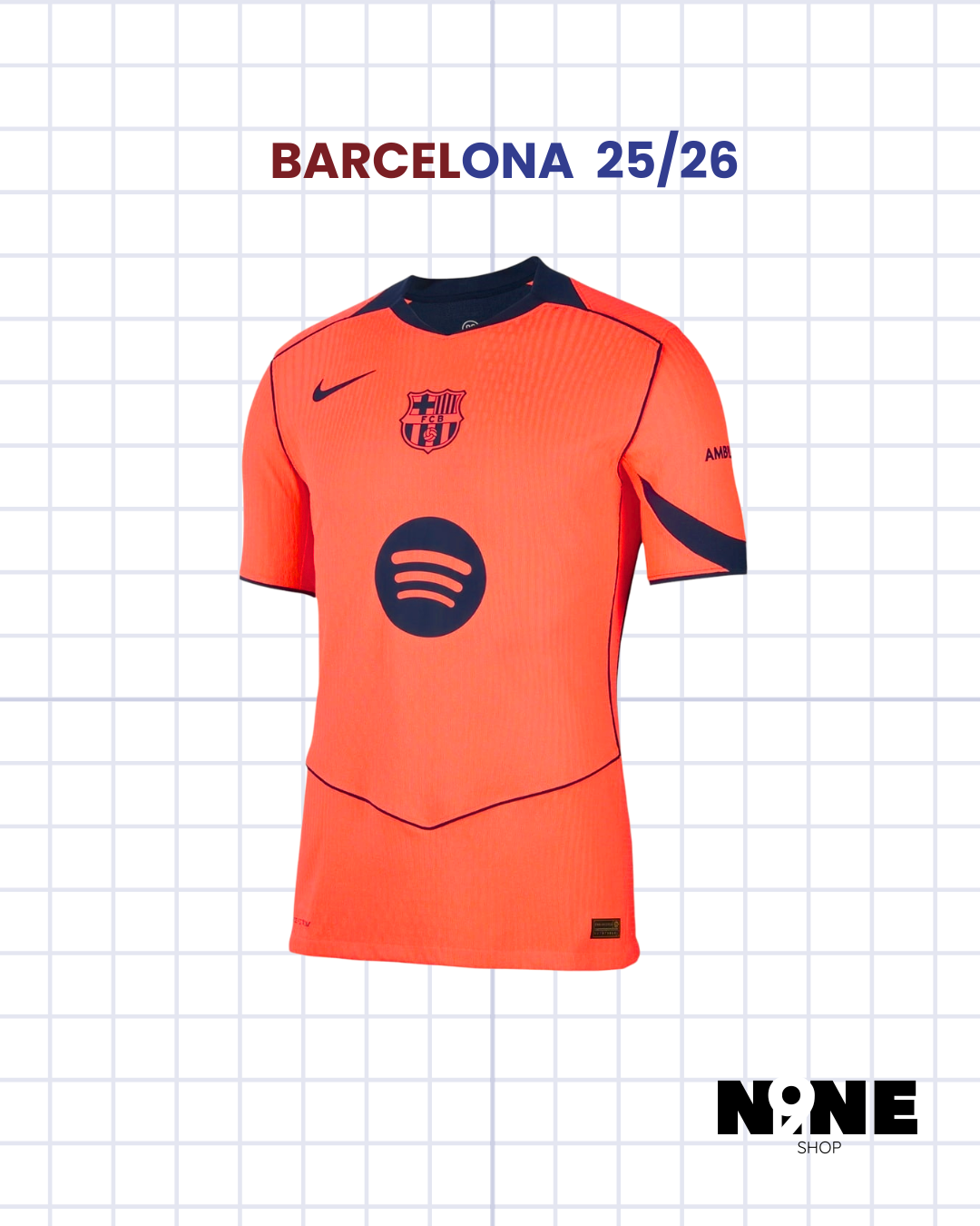 BARCELONA 25/26 NARANJA 🇪🇸