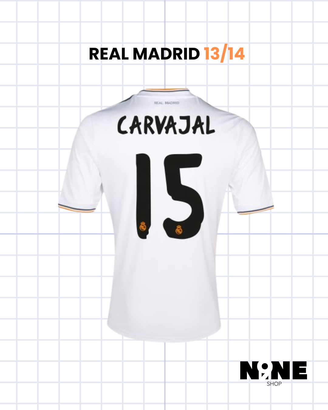 REAL MADRID MANGA CORTA 13/14 🇪🇸
