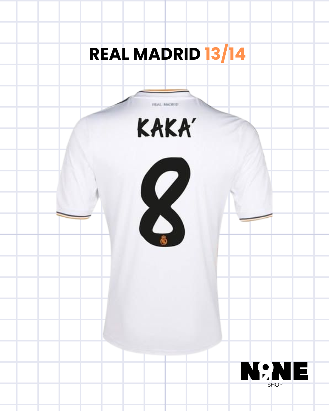 REAL MADRID MANGA CORTA 13/14 🇪🇸
