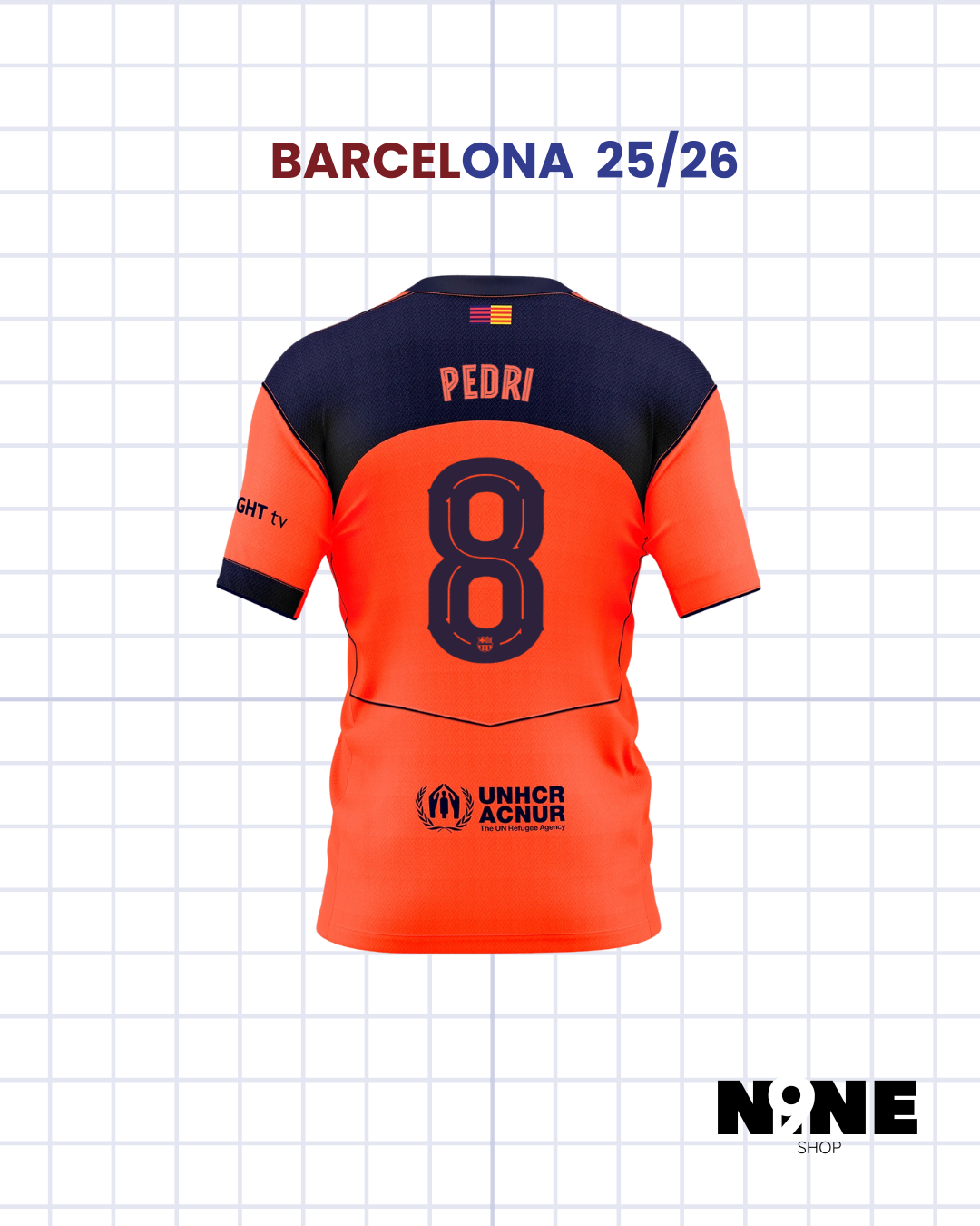BARCELONA 25/26 NARANJA 🇪🇸