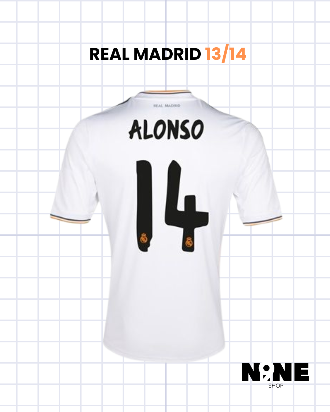 REAL MADRID MANGA CORTA 13/14 🇪🇸