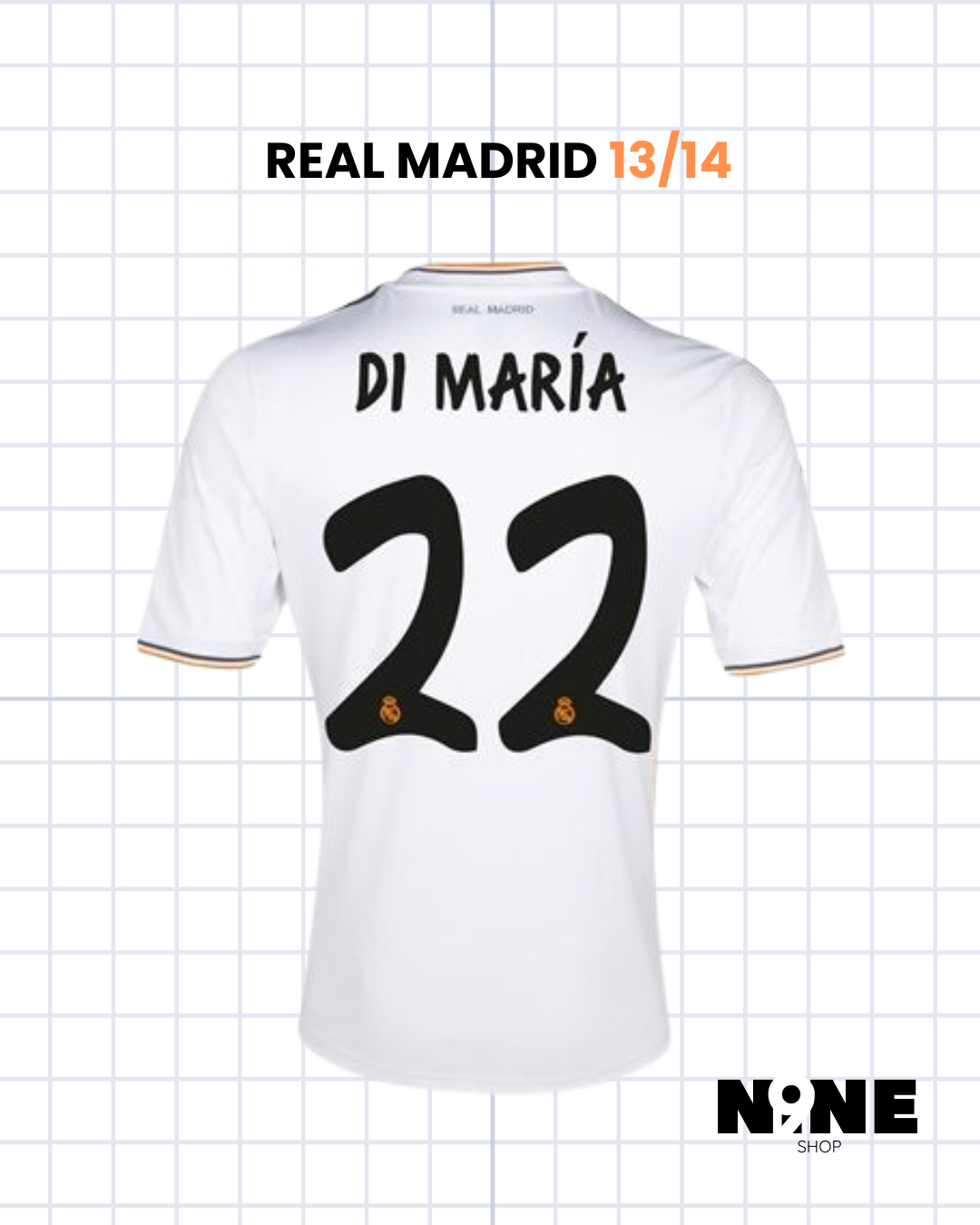 REAL MADRID MANGA CORTA 13/14 🇪🇸