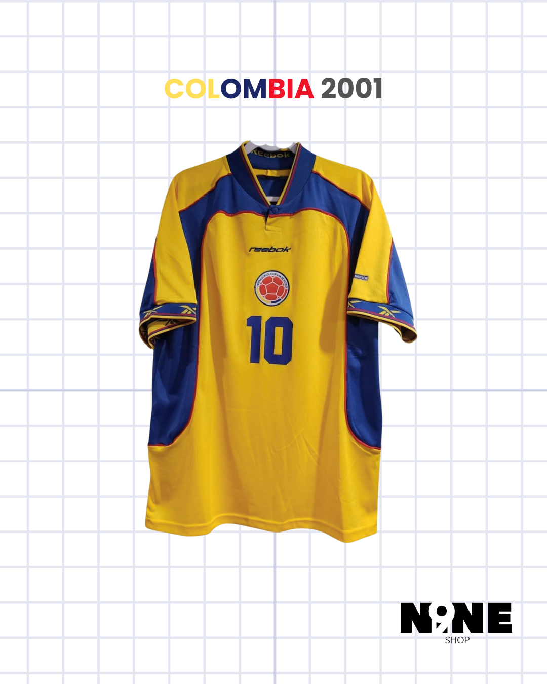 COLOMBIA 2001 🇨🇴 VALDERRAMA HOMENAJE