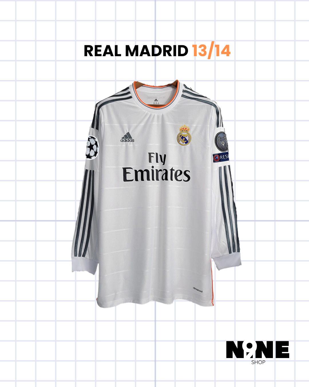 REAL MADRID MANGA LARGA 2011 A 2025 🇪🇸