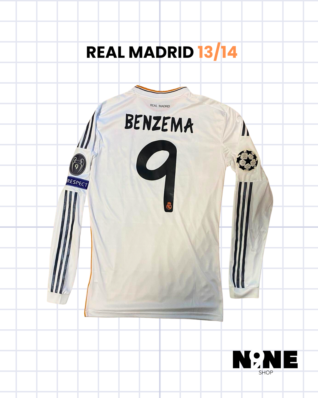 REAL MADRID MANGA LARGA 2011 A 2025 🇪🇸