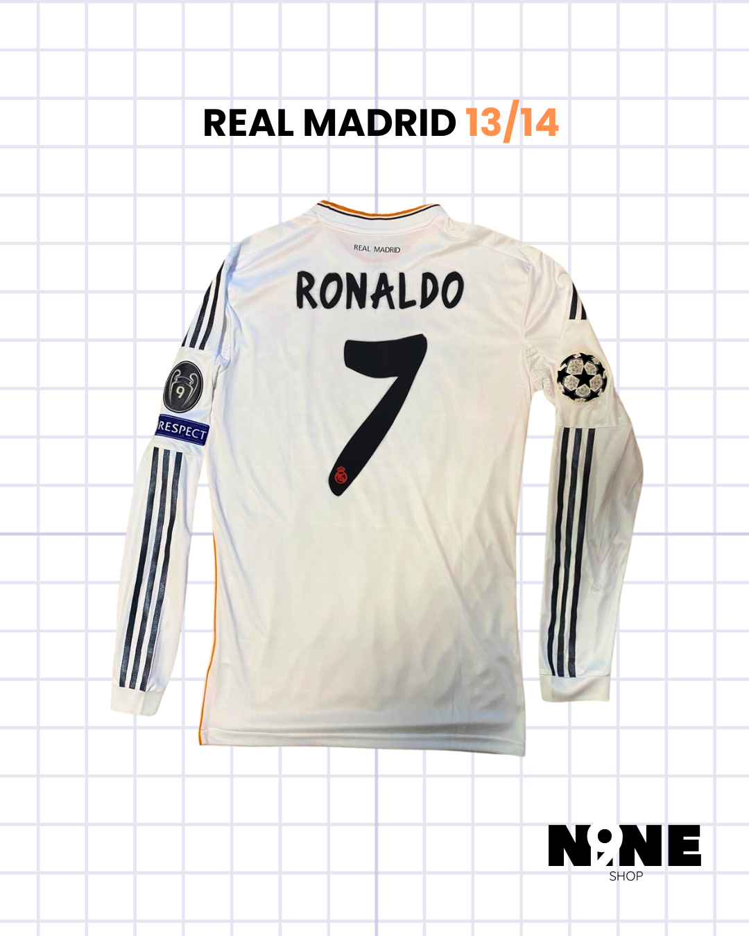 REAL MADRID MANGA LARGA 2011 A 2025 🇪🇸
