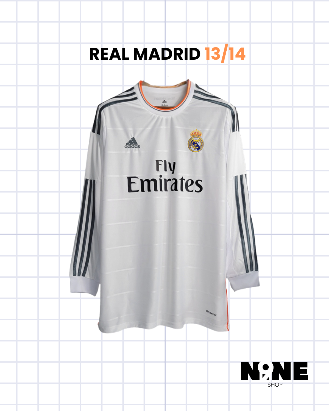 REAL MADRID MANGA LARGA 2011 A 2025 🇪🇸