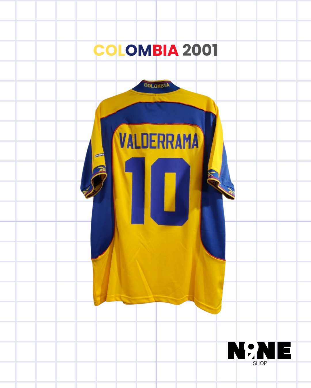 COLOMBIA 2001 🇨🇴 VALDERRAMA HOMENAJE