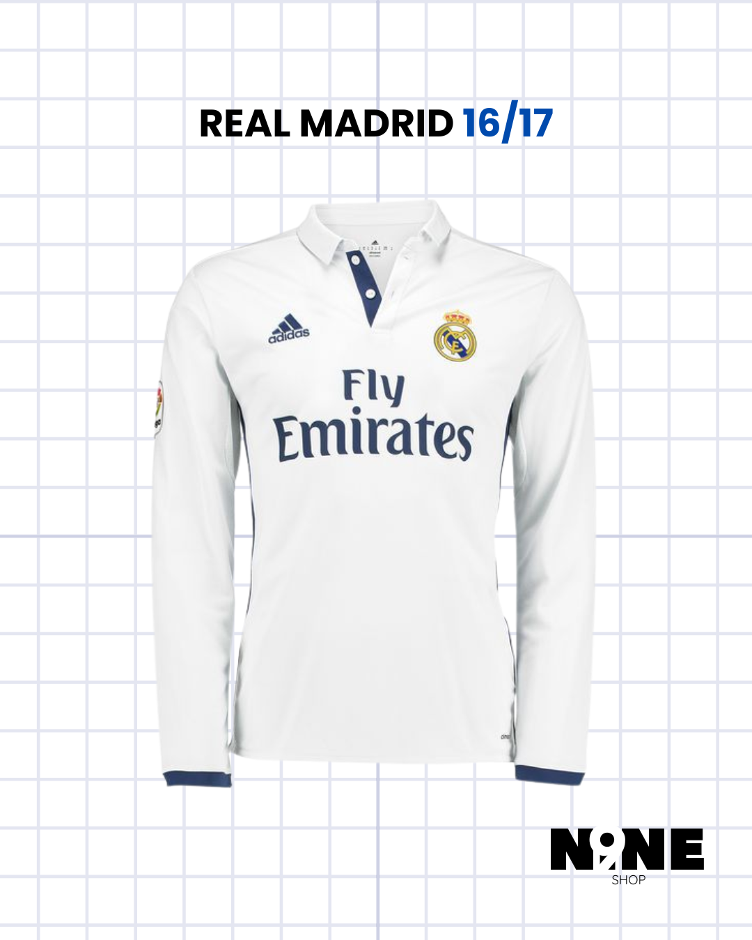 REAL MADRID MANGA LARGA 2011 A 2025 🇪🇸