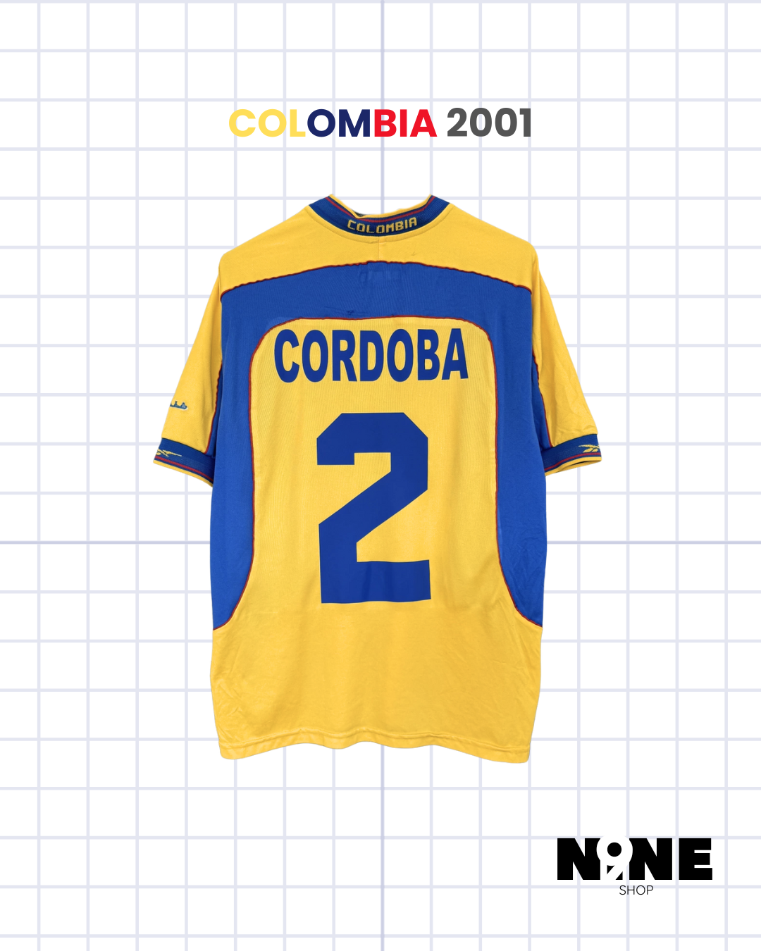COLOMBIA 2001 🇨🇴 VALDERRAMA HOMENAJE