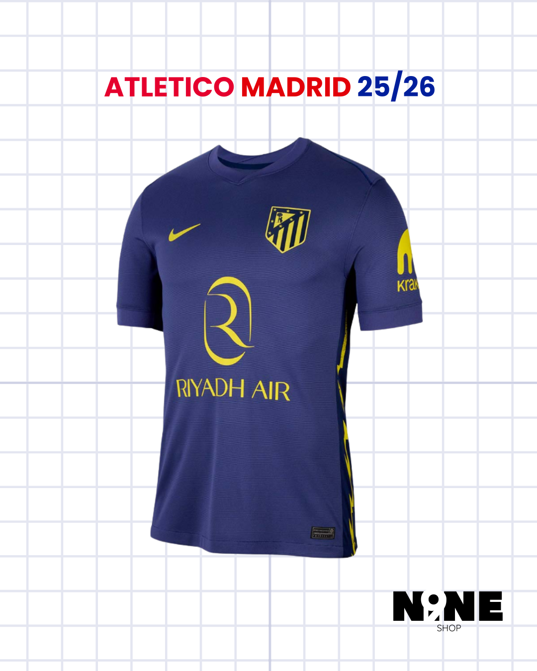 ATLETICO MADRID 25/26 AZUL 🇪🇸