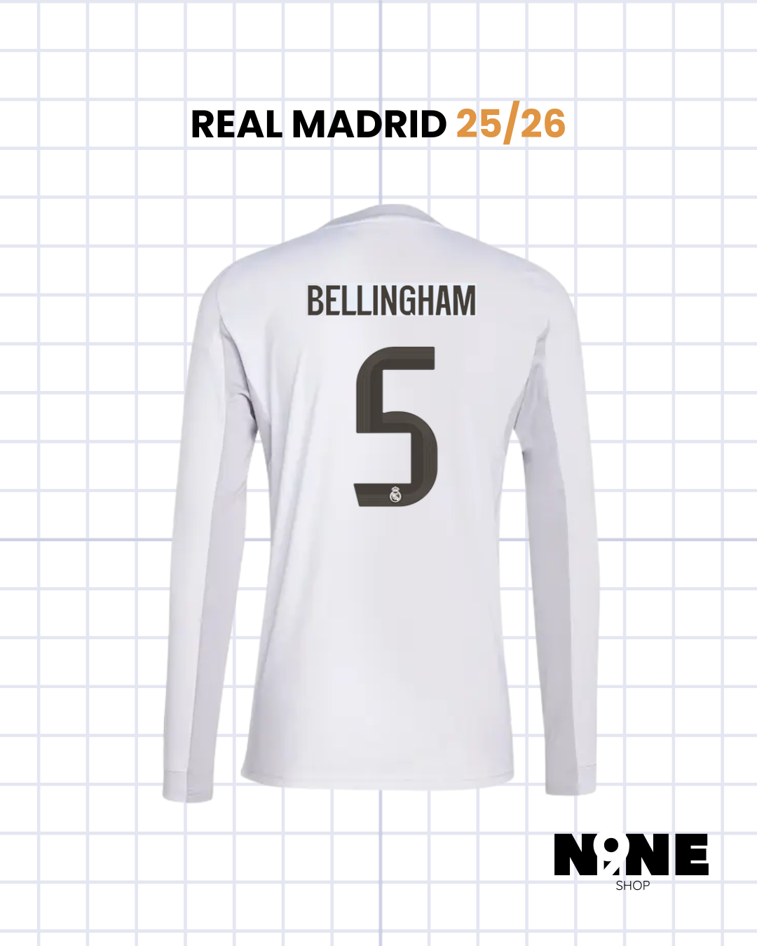 REAL MADRID MANGA LARGA 2025/26 🇪🇸