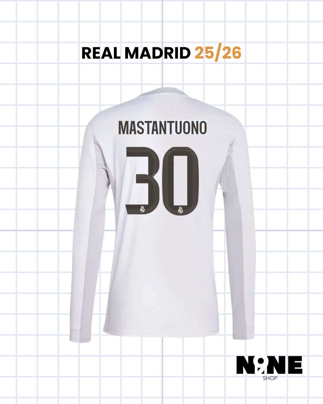 REAL MADRID MANGA LARGA 2025/26 🇪🇸