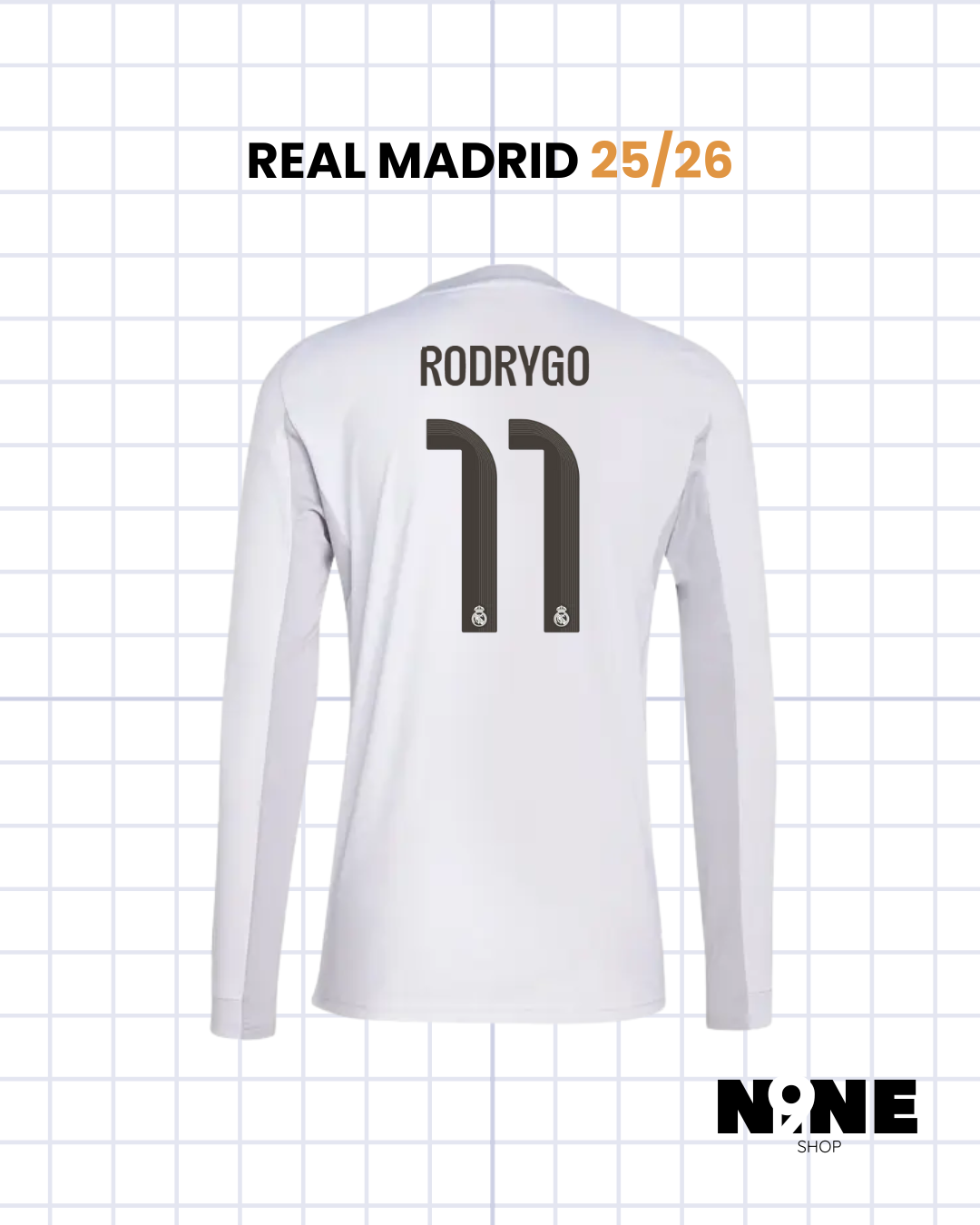 REAL MADRID MANGA LARGA 2025/26 🇪🇸