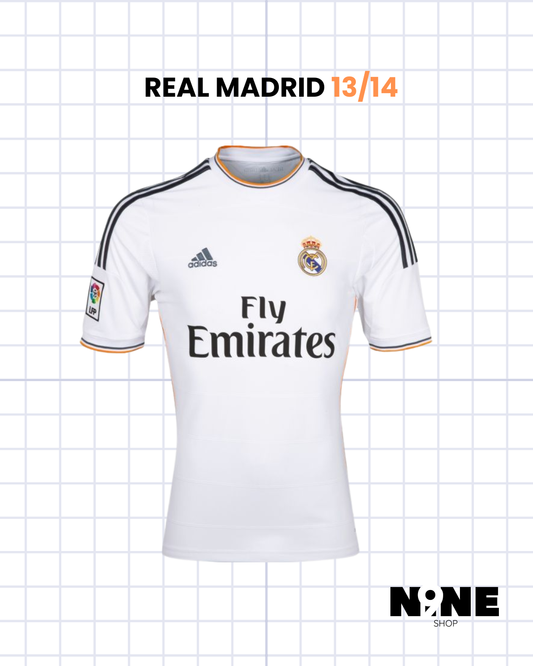 REAL MADRID MANGA CORTA 13/14 🇪🇸