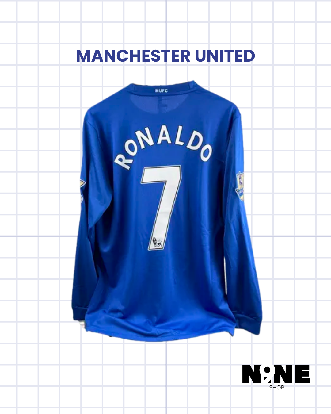 MANCHESTER UNITED 2008 AZUL 🇬🇧