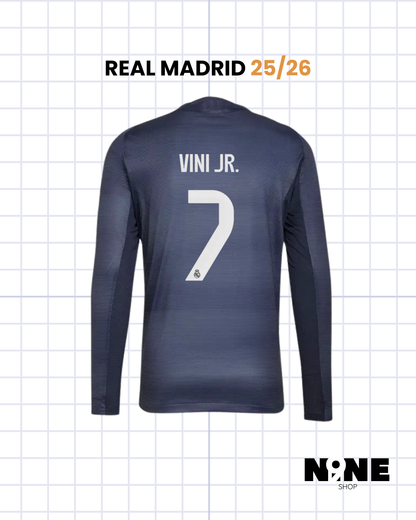 REAL MADRID MANGA LARGA 2025/26 🇪🇸 GRIS