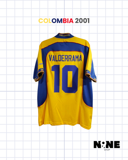 COLOMBIA 2001 🇨🇴 VALDERRAMA HOMENAJE