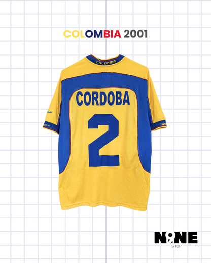 COLOMBIA 2001 🇨🇴 VALDERRAMA HOMENAJE