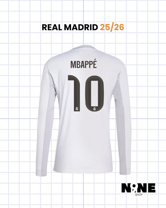 REAL MADRID MANGA LARGA 2025/26 🇪🇸